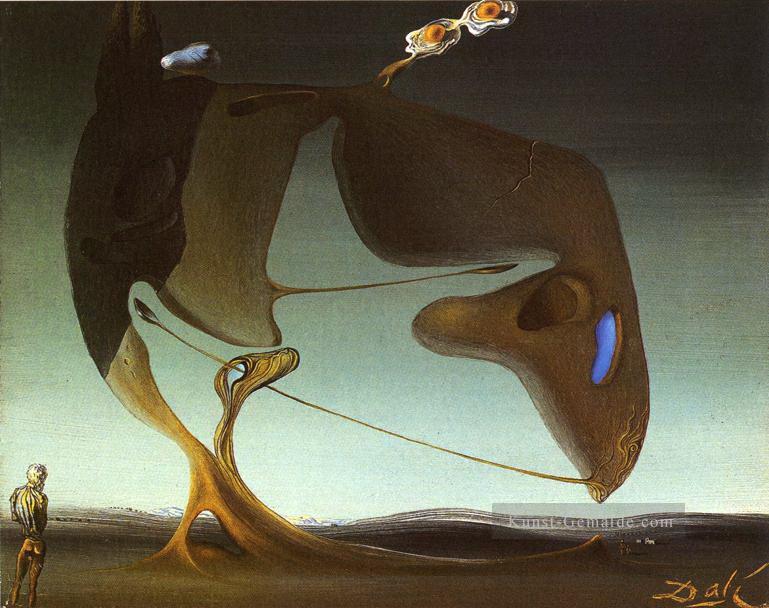 Surrealistische Architektur Salvador Dali Ölgemälde